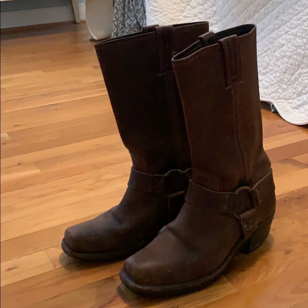 Frye Harness Boots Size 7 regular